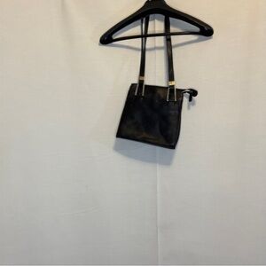 Coletta Elegant Black Leather Bag